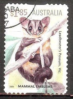 679 Australië 2026 Mammalas Emblems II s/a, Verzenden, Gestempeld