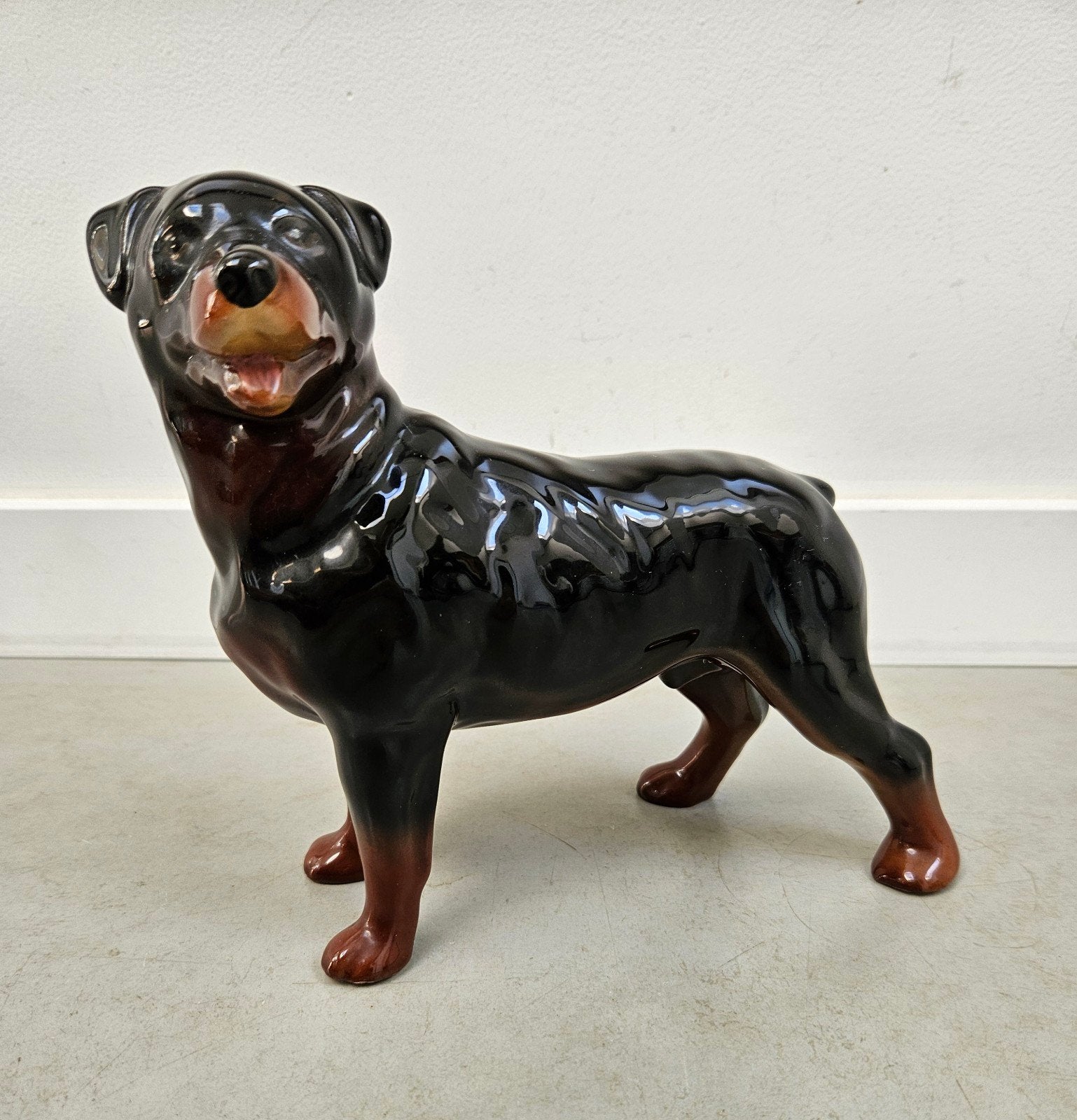 Coopercraft beeldje Rottweiler, Verzamelen, Ophalen of Verzenden, Zo goed als nieuw, Dier