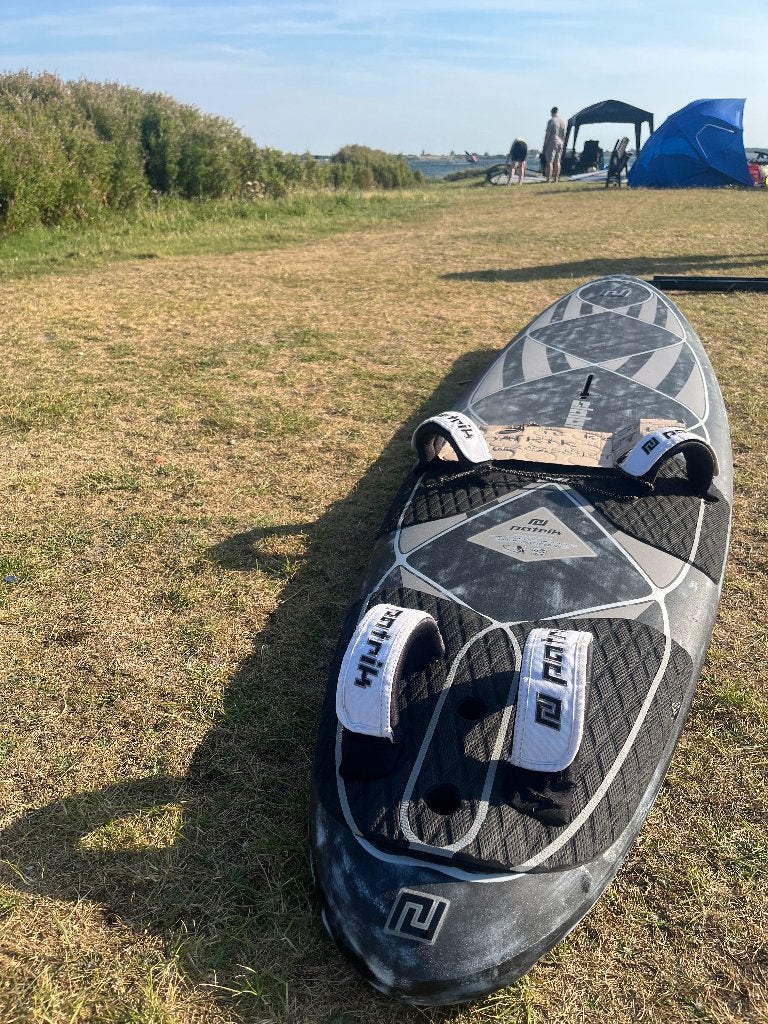 Patrik slalom 87L v2 zgan en bloed snel, Ophalen, Met voetbanden, Gebruikt, 5 tot 6.5 m²