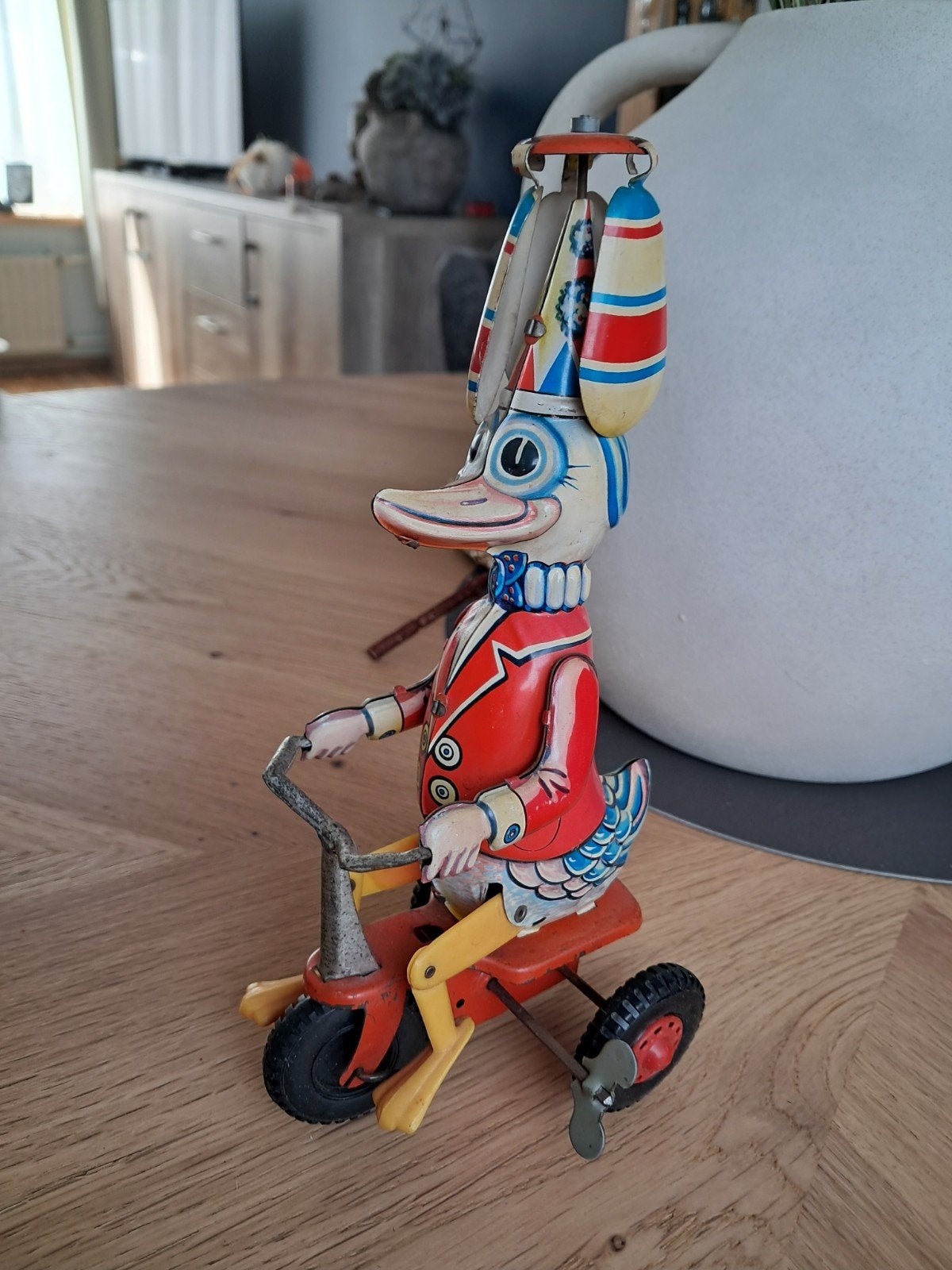 blikken opwind eend, Antiek en Kunst, Ophalen