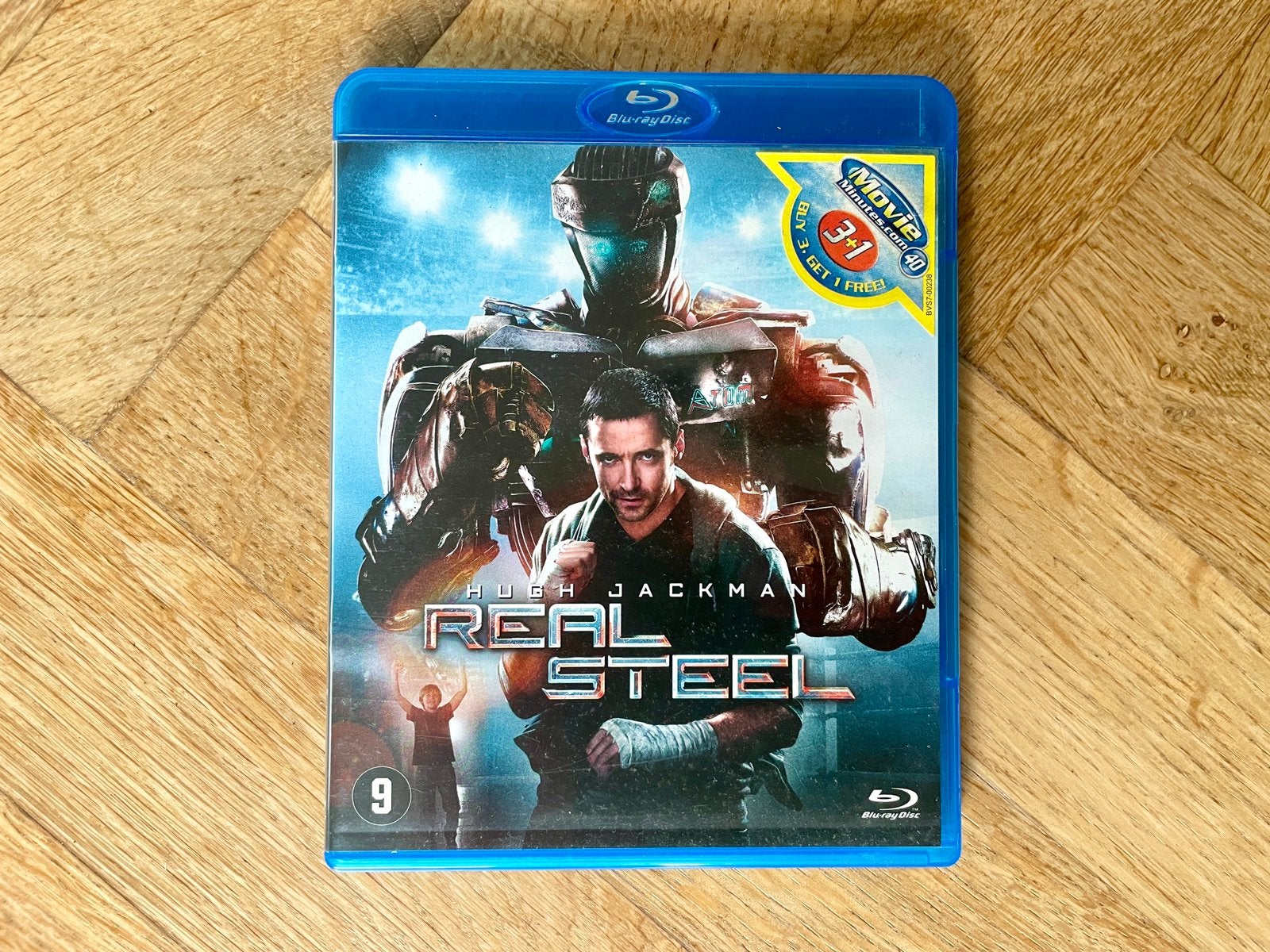 Real Steel (2012) op Blu-ray (krasvrij, met NL), Engels, Nederlands, Film, Ophalen of Verzenden