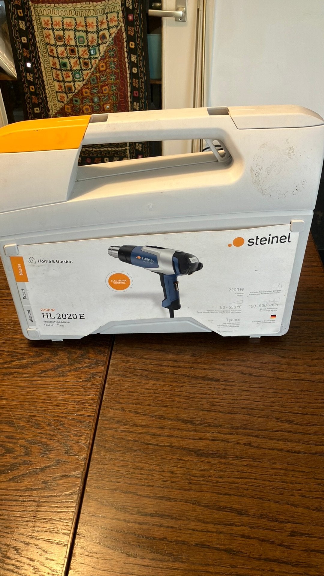 Steinel heteluchtpistool, Ophalen, Gebruikt, 250 ampère of meer