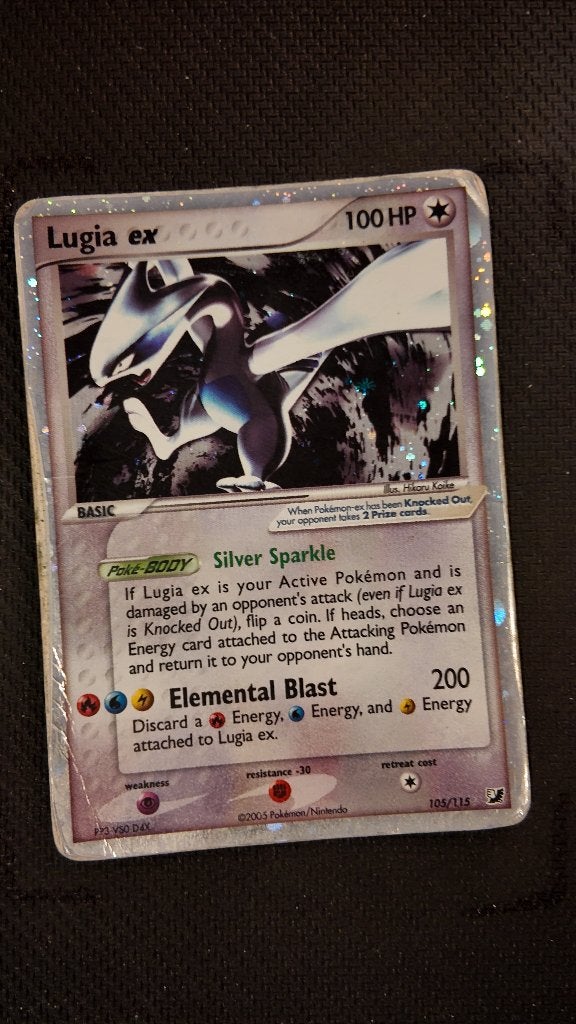 Lugia ex 1 105 Unseen Forces | Pokemon kaart, Ophalen, Zo goed als nieuw, Losse kaart, Foil