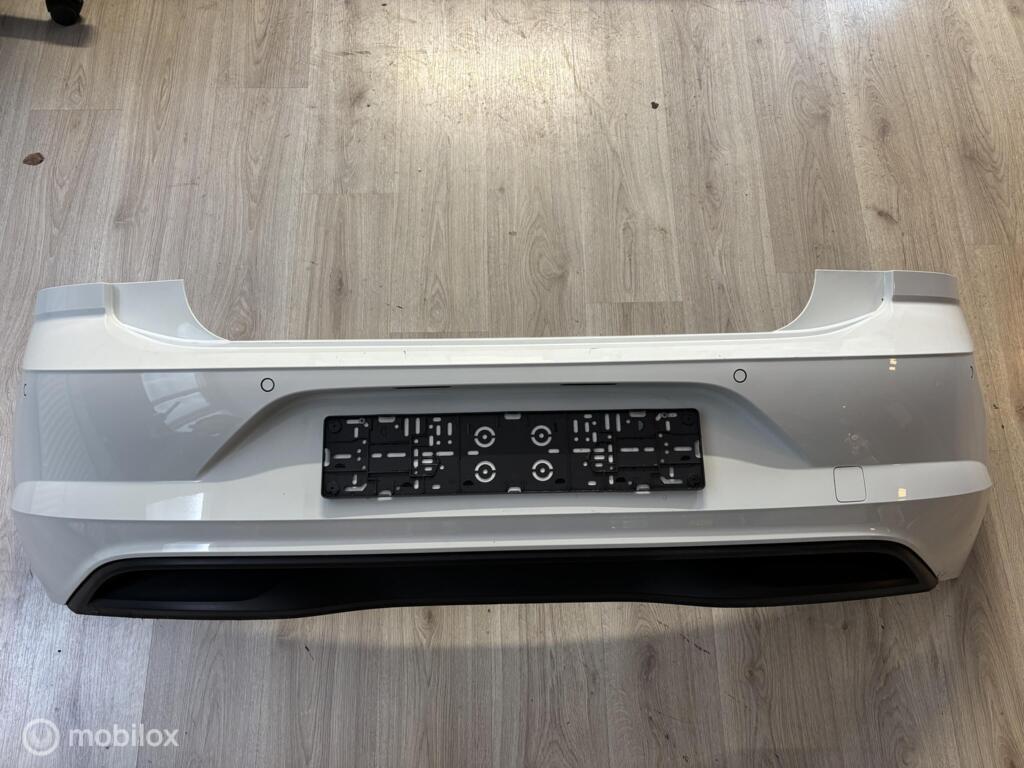 Volkswagen Polo AW1 ('17-'21) Achterbumper + 4x PDC | LC9A, Gebruikt, Volkswagen, Ophalen of Verzenden, Achter