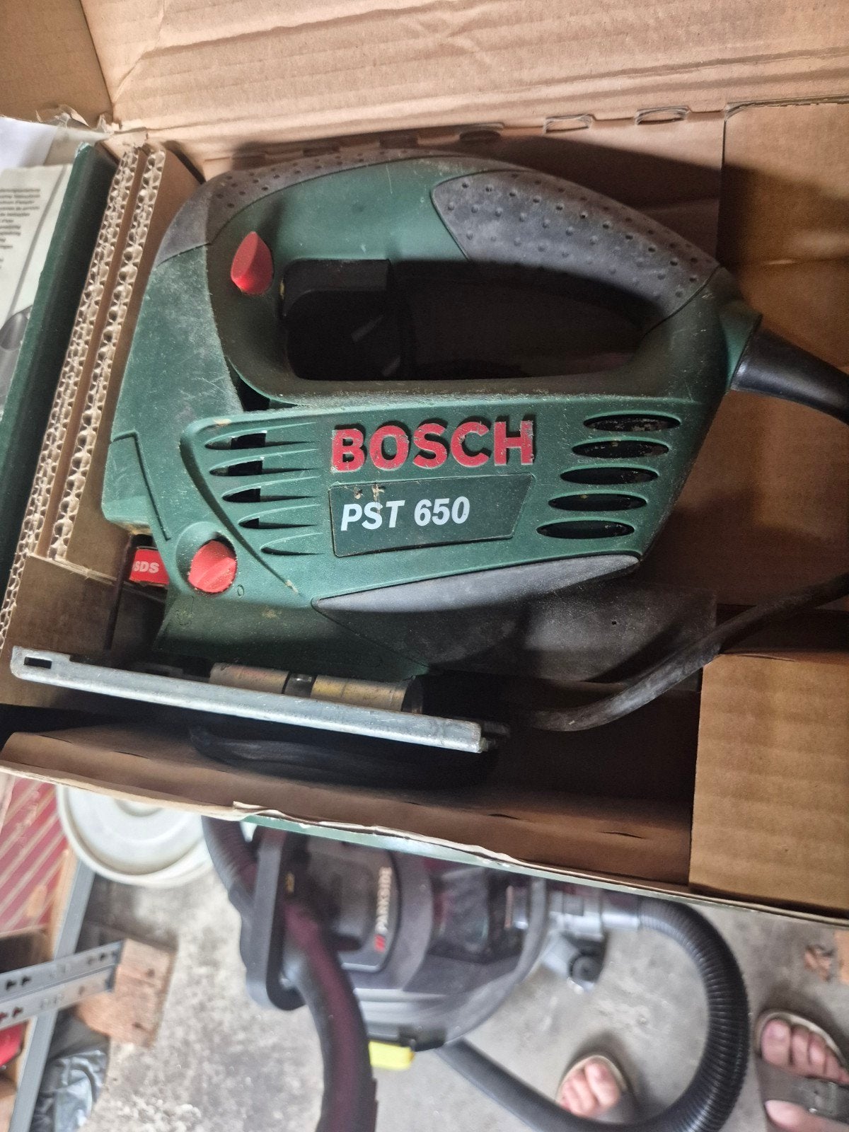 Bosch PST 650 decoupeerzaag, Ophalen of Verzenden, Minder dan 600 watt, Decoupeerzaag, 30 tot 70 mm