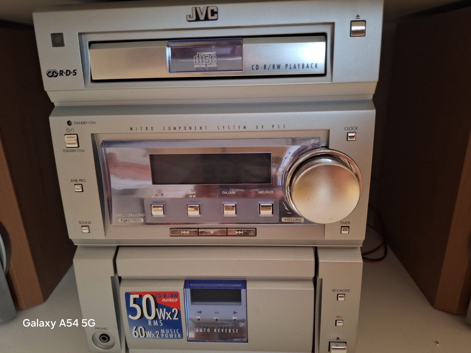 stereo installatie Jvc, Ophalen, Zo goed als nieuw, JVC