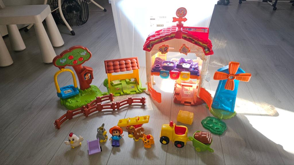 Vtech zoef zoef kinderboerderij, Ophalen