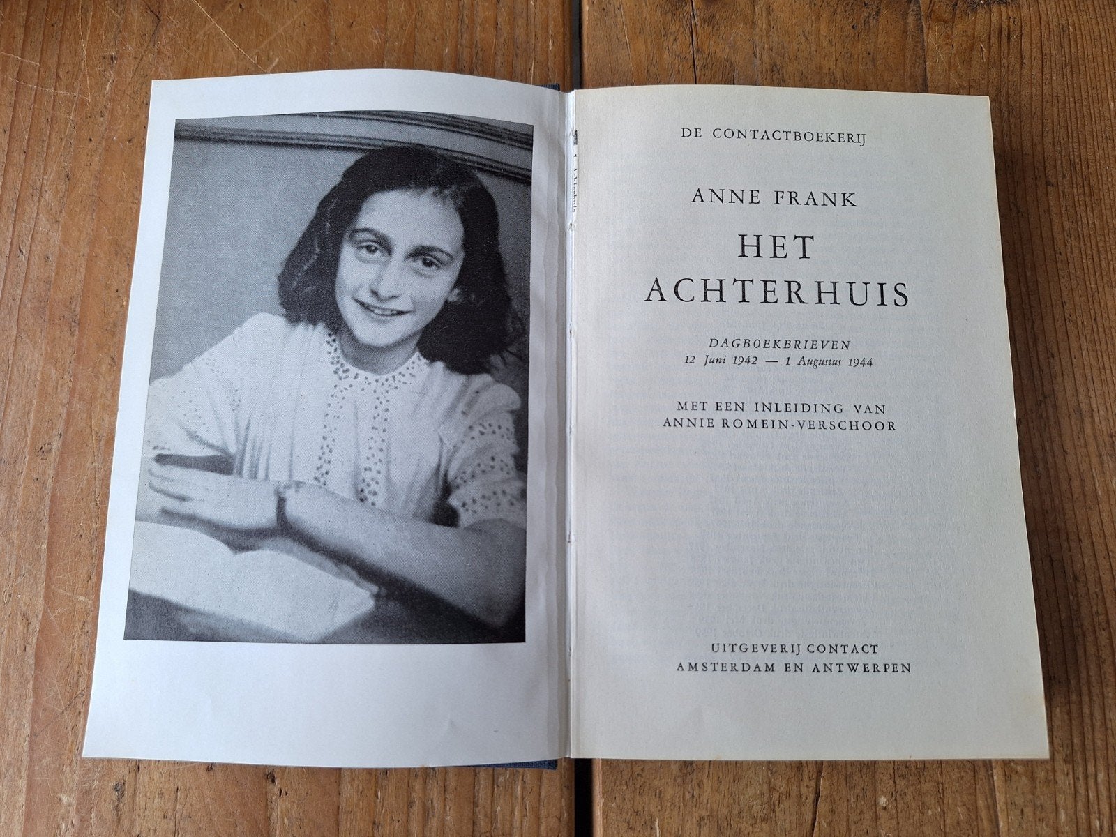 Het Achterhuis - Anne Frank (28e druk 1959), Verzenden, Gelezen, Anne Frank, Nederland