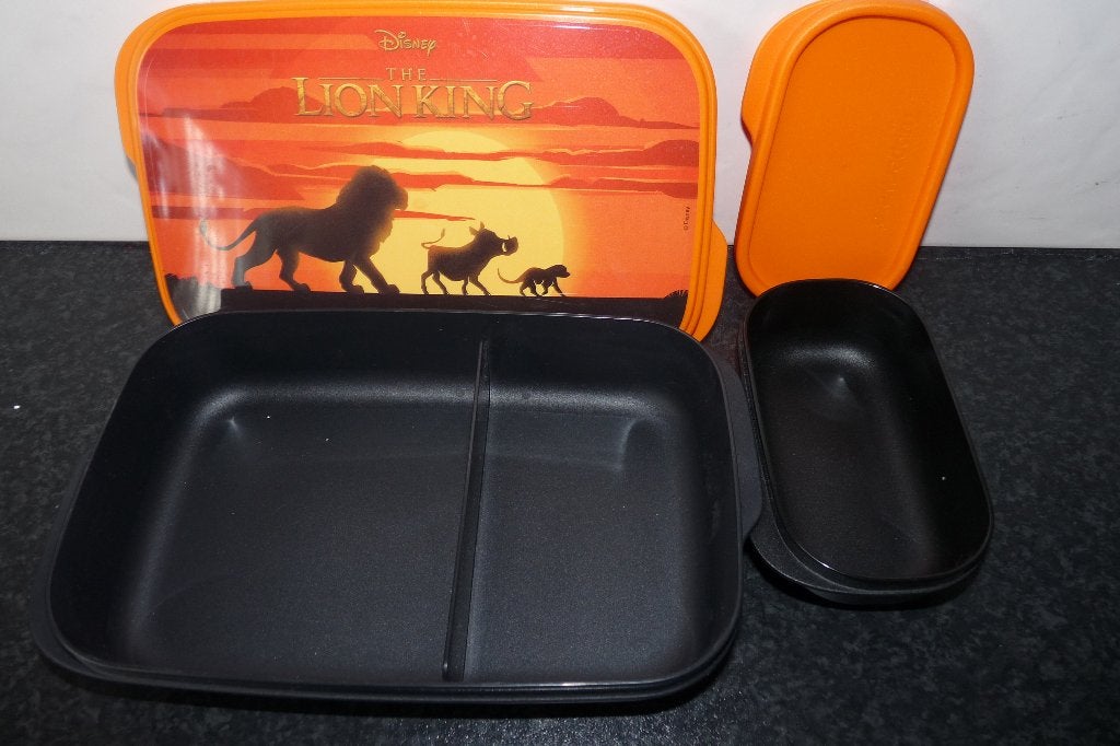 nieuw Tupperware Lion King broodtrommel set, Huis en Inrichting, Ophalen of Verzenden, Nieuw, Overige typen