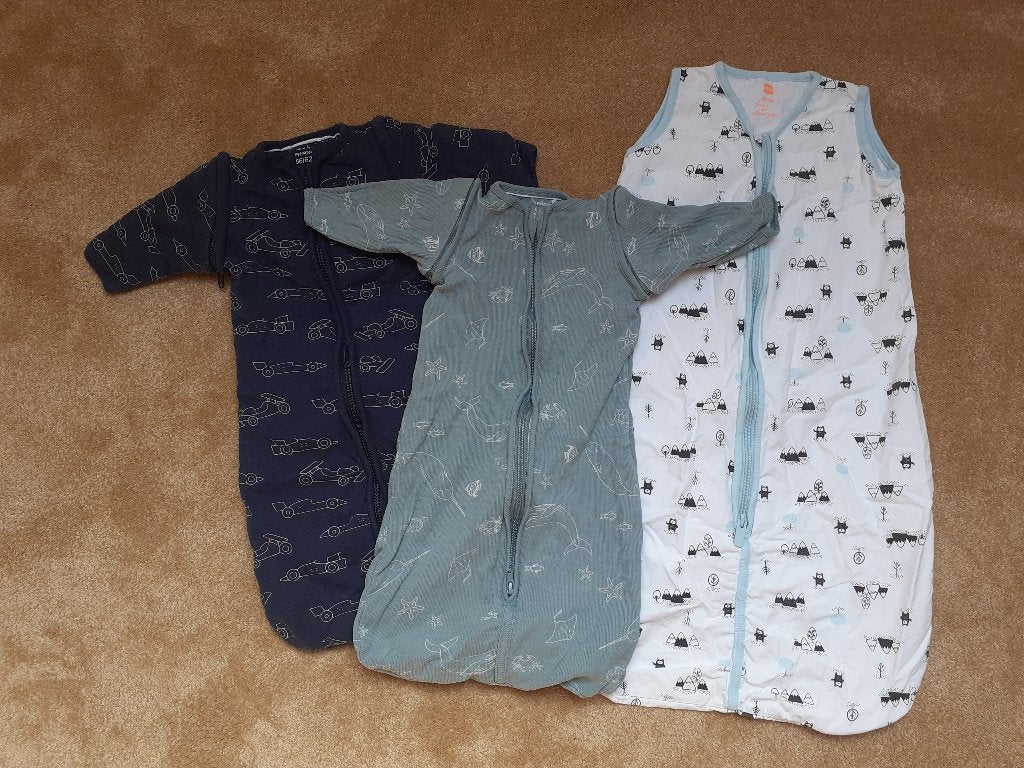 3x slaapzak baby, Overige kleuren, Wasbaar, Ophalen of Verzenden, Zo goed als nieuw