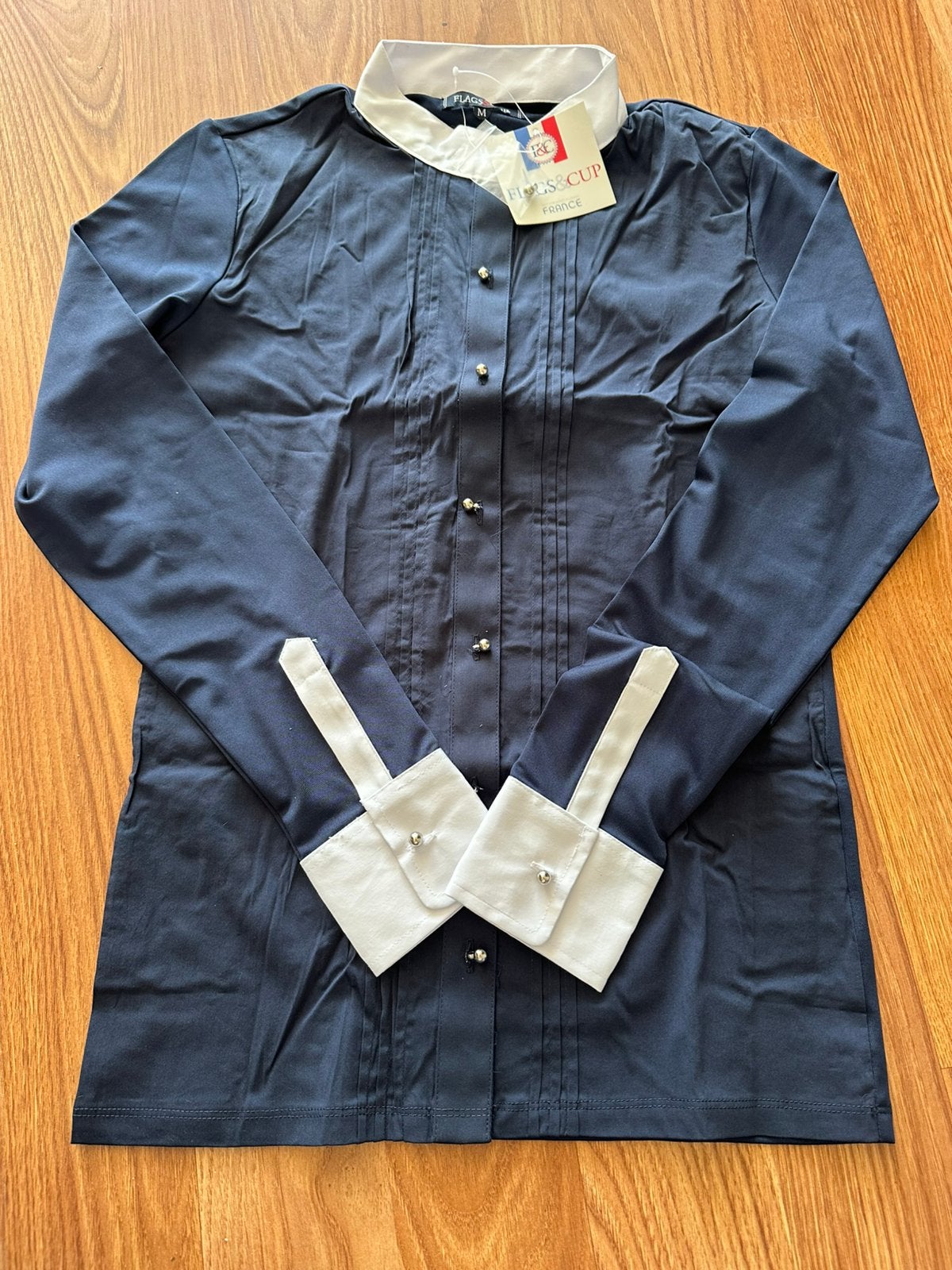 Te koop nieuwe flags & cup wedstrijd blouse, Ophalen of Verzenden, Nieuw, Dressuur