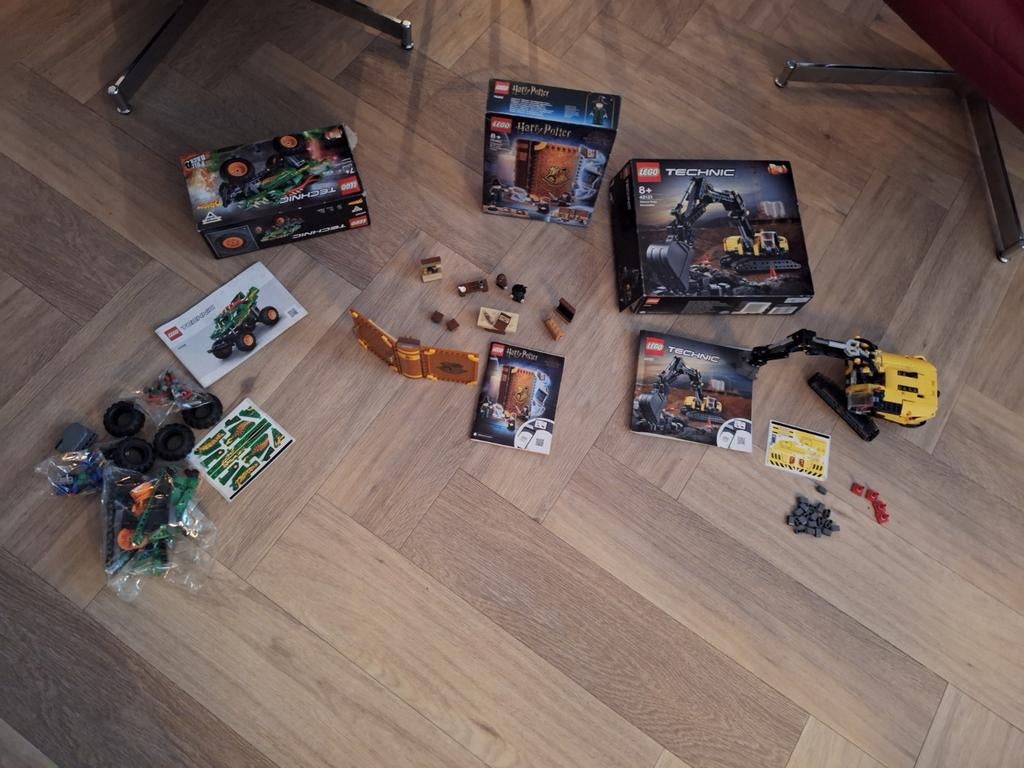 LEGO lot 3 sets, Ophalen of Verzenden, Zo goed als nieuw, Overige merken