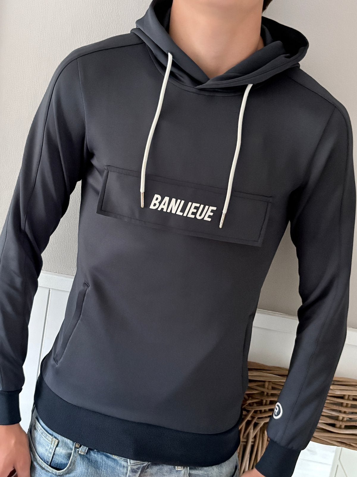 Banlieue hoodie maat XS of 164., Kinderen en Baby's, Ophalen of Verzenden, Zo goed als nieuw, Jongen, Trui of Vest