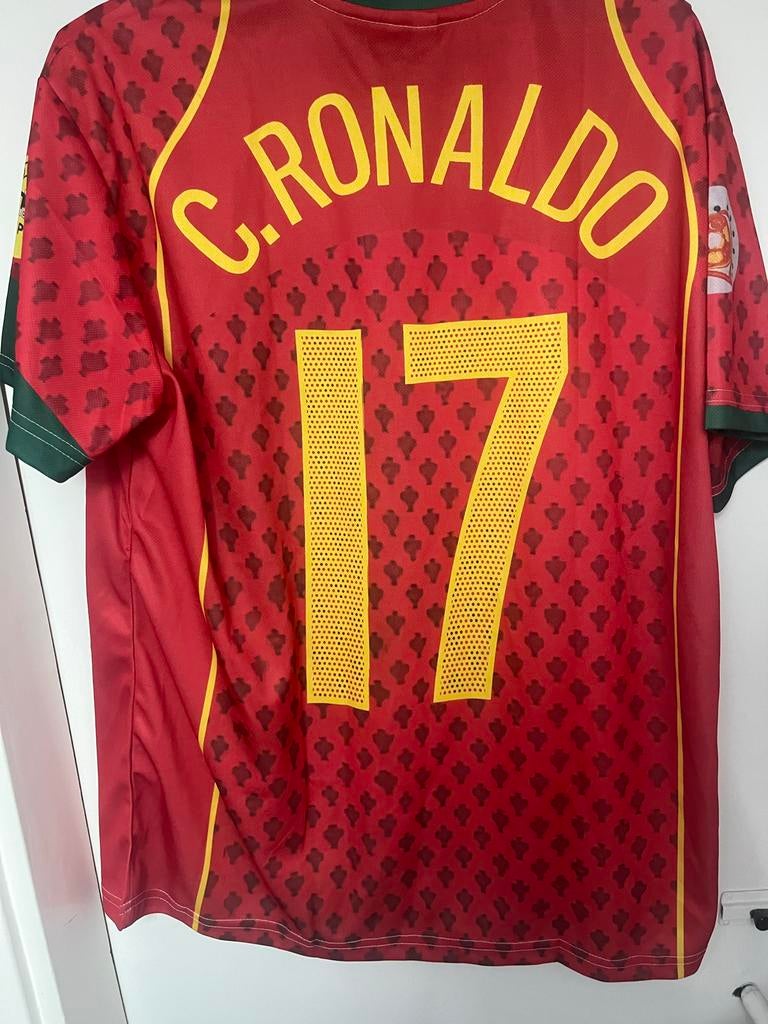 Portugal shirt C. Ronaldo Euro 2004, Maat XL, Ophalen of Verzenden, Zo goed als nieuw, Shirt