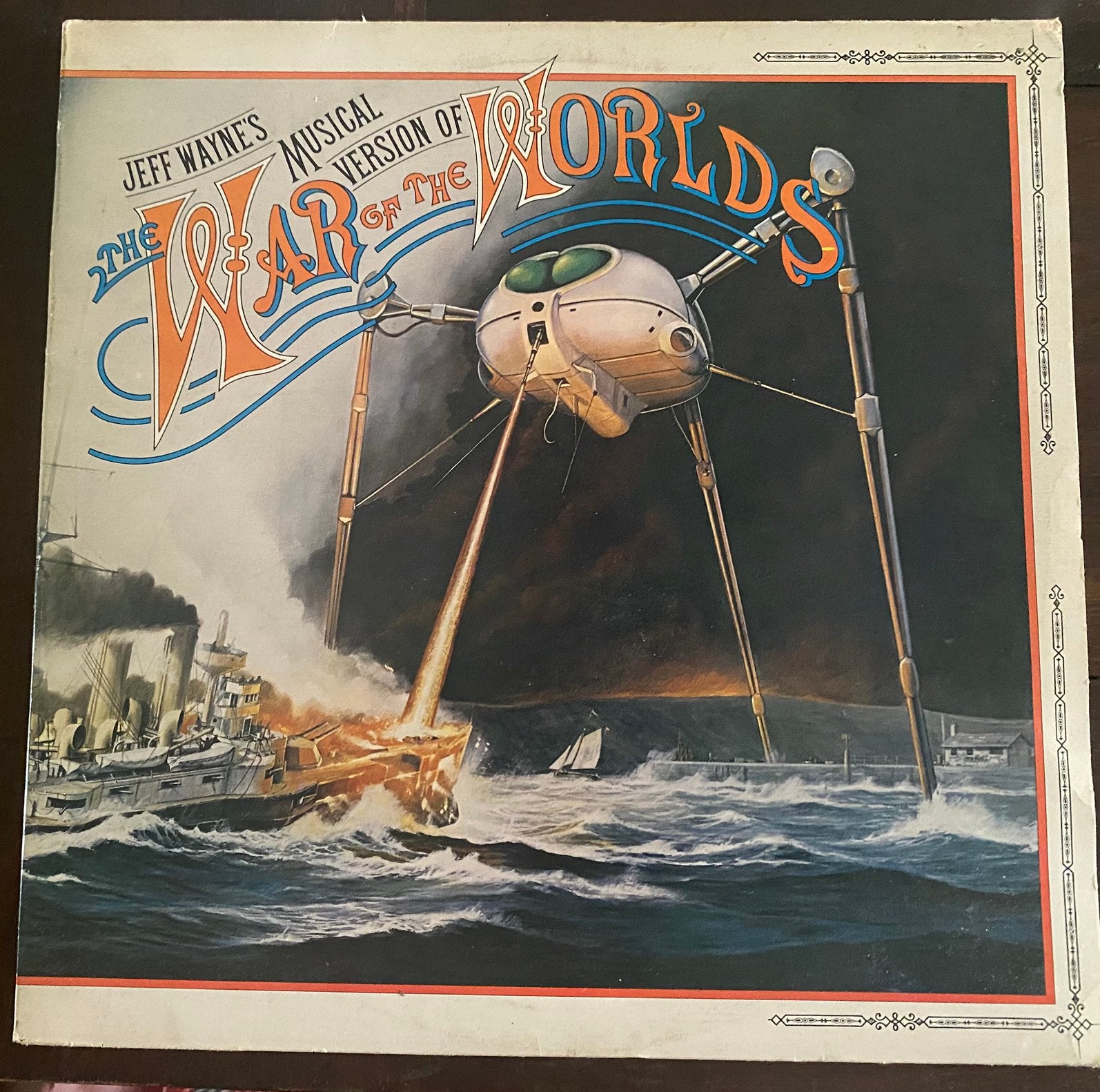 Lp war of the worlds, Ophalen of Verzenden, Gebruikt, LP