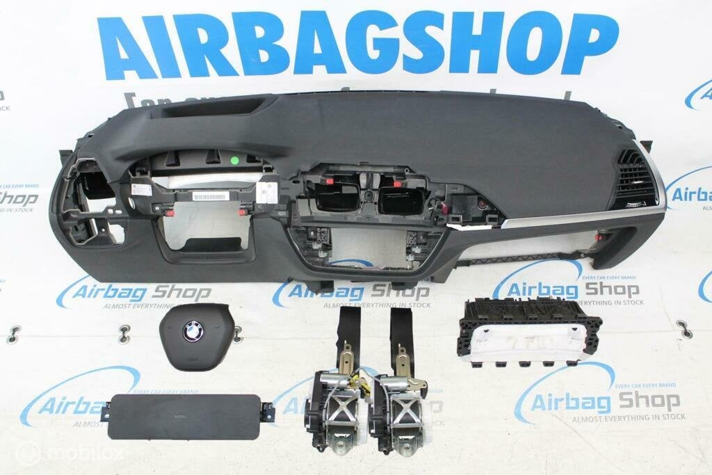 Airbag set - Dashboard zwart HUD BMW X3 G01 (2018-heden), Gebruikt, Ophalen of Verzenden