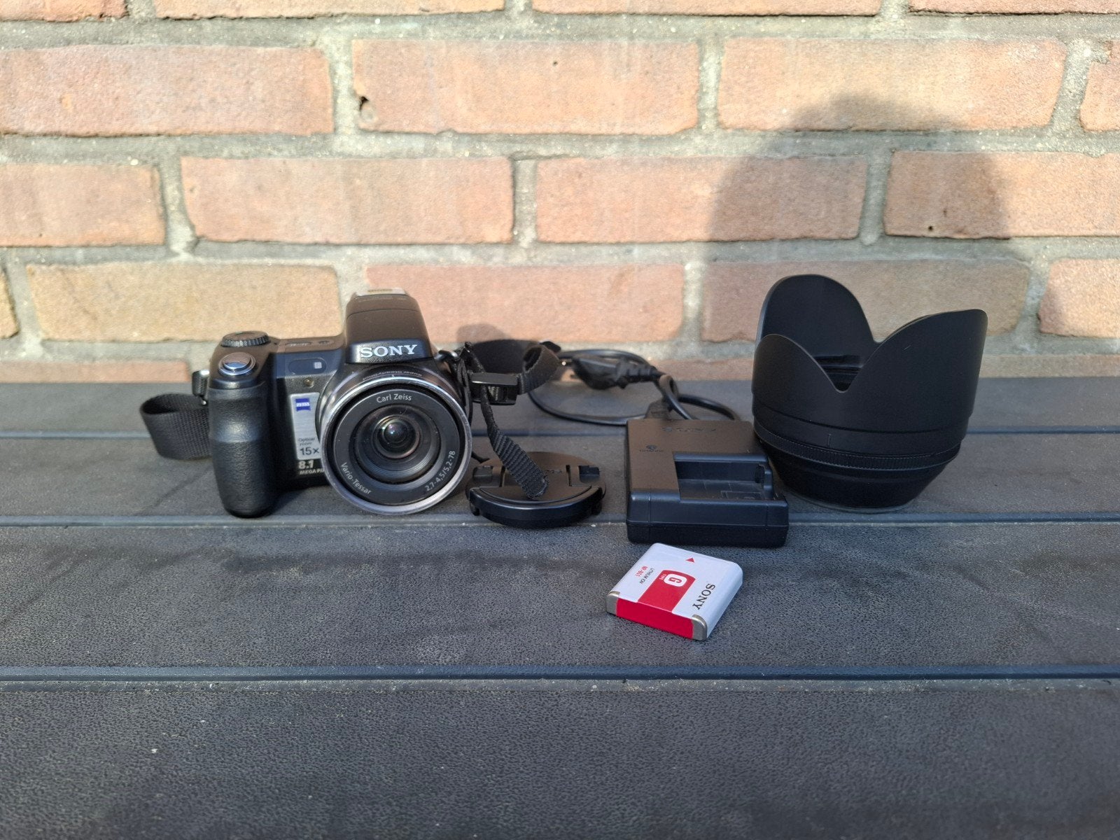 Sony dsc-h7 digitale fotocamera, Ophalen of Verzenden, Zo goed als nieuw, Overige Merken