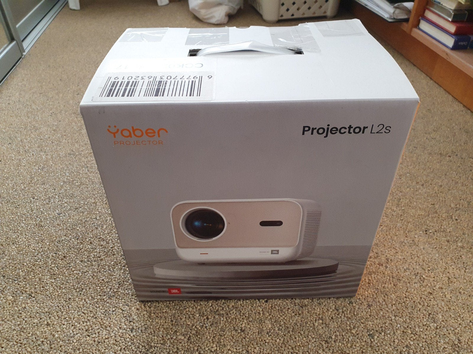 Yaber L2s beamer - 700 lumen, Full HD en JBL surround sound, Gebruikt, LED, Ophalen of Verzenden, Full HD (1080)