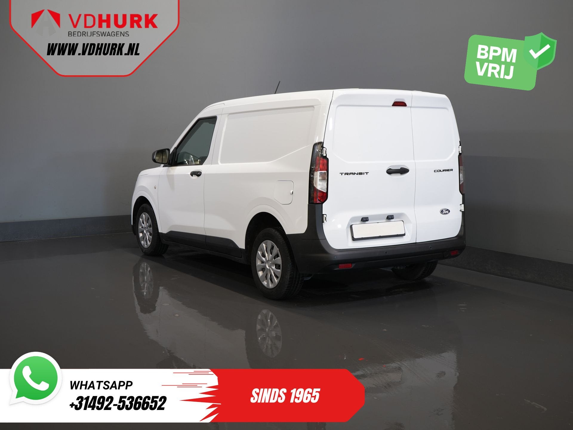 Ford Transit Courier 1.0 Trend 100 pk BENZINE Carplay/ Virtu, Auto's, Voorwielaandrijving, Gebruikt, Bedrijf, 2 stoelen