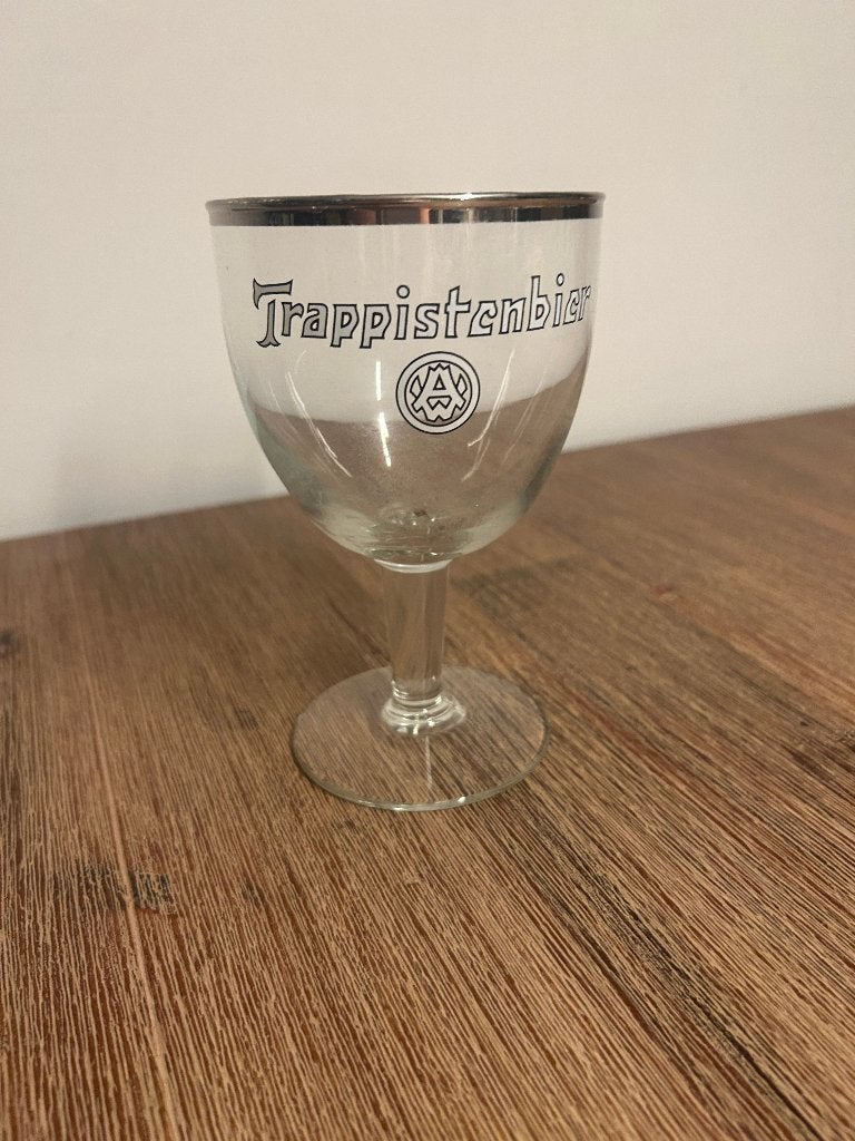 Trappistenbier glas, Verzamelen, Biermerken, Ophalen of Verzenden, Gebruikt, Glas of Glazen, Overige merken