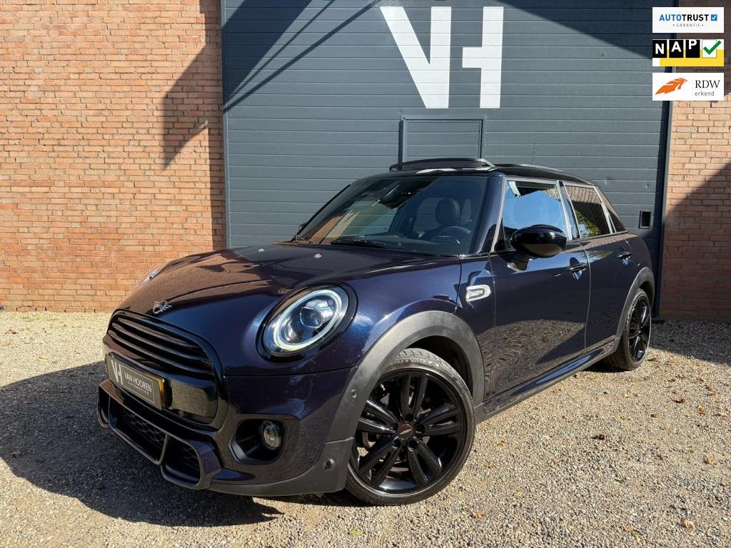 Mini Mini 1.5 Cooper Dalston Edition | JCW | PANO | HARMAN/K, Auto's, Gebruikt, Blauw, Bedrijf, Onderhoudsboekje