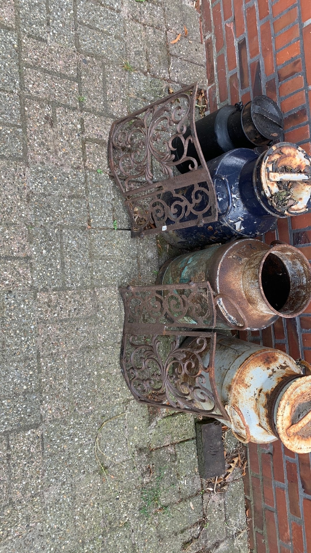 Haardschermen deko tuin, Antiek en Kunst, Ophalen