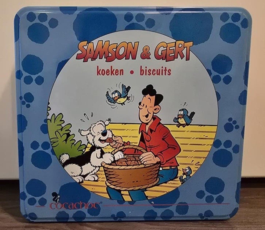 Samson & Gert koekblik, Ophalen, Zo goed als nieuw, Koek(jes), Overige merken