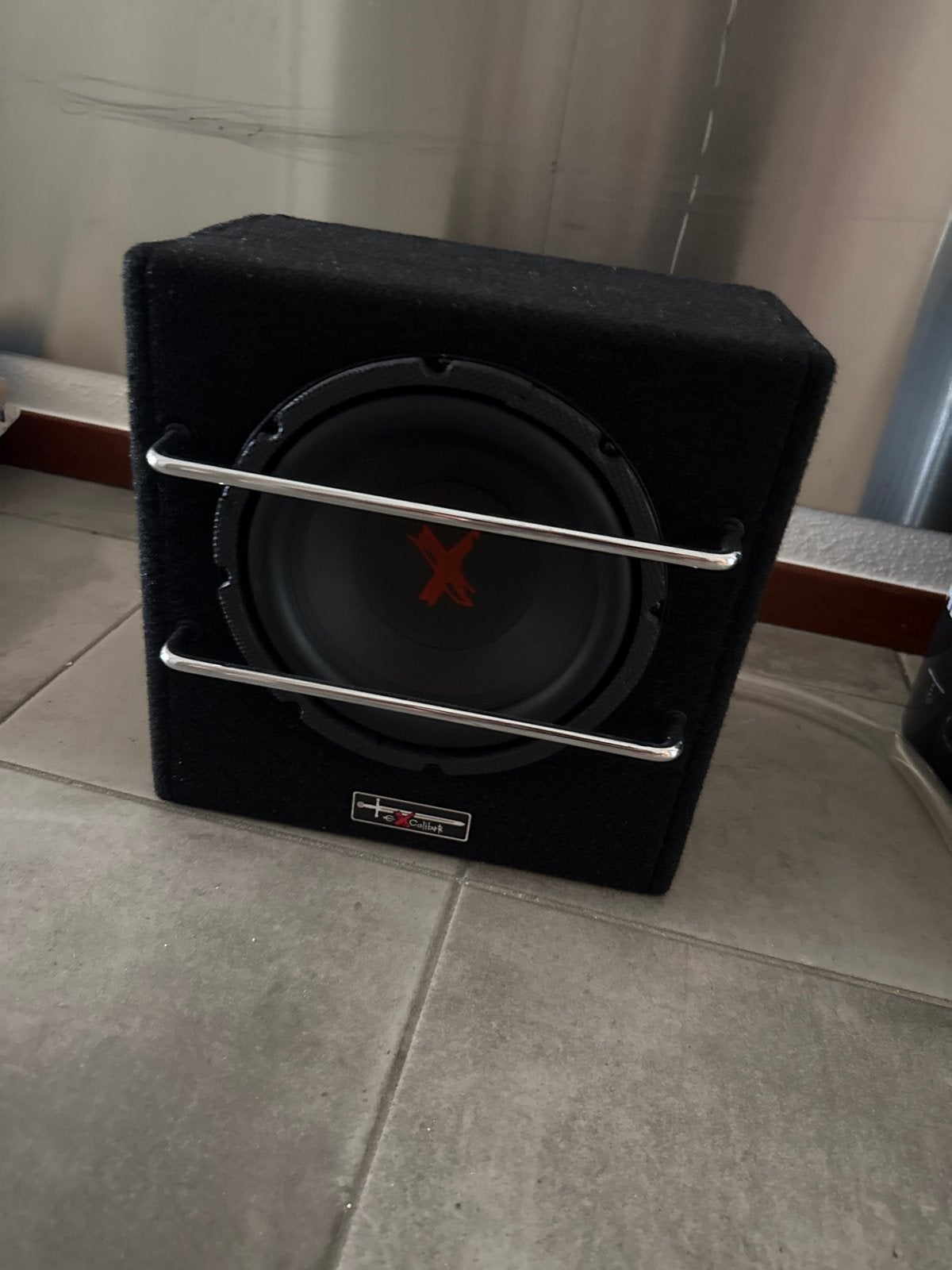Excalibur Subwoofer - Krachtige Bass Speaker, Ophalen, Zo goed als nieuw