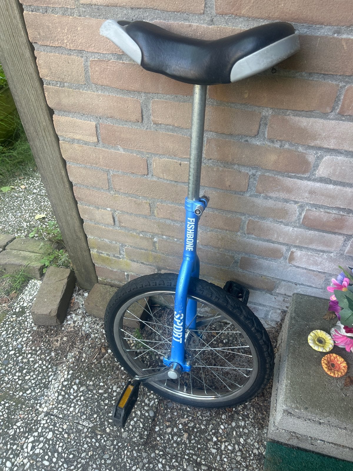 Fishbone Sport Eenwieler - Blauw, Ophalen, Gebruikt