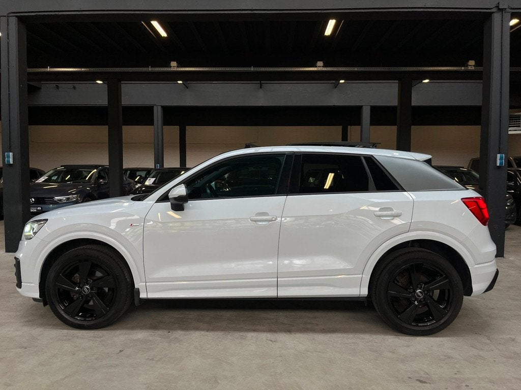 Audi Q2 35 TFSI CoD Sport Pro S-Line Pano/Virtual/Carplay/Sf, Auto's, Audi, Voorwielaandrijving, 150 pk, Leder en Stof, Wit
