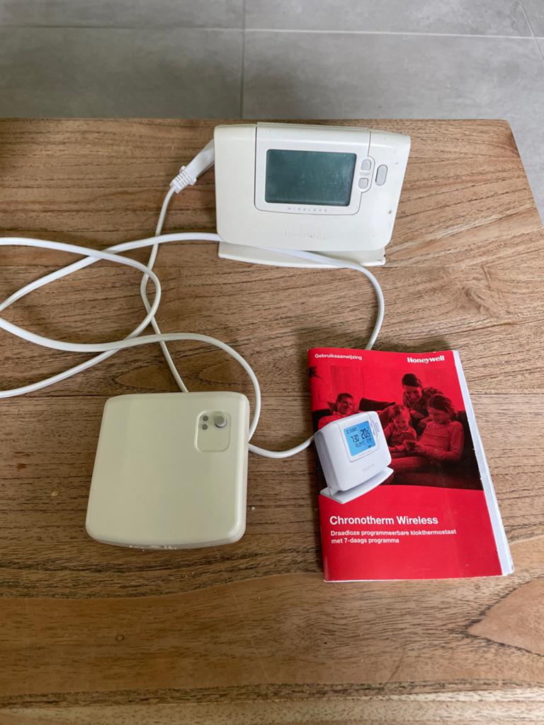 Honeywell Chronotherm Wireless draadloze thermostaat, Ophalen of Verzenden, Gebruikt