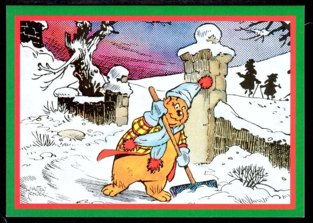 Bommel en Tom Poes - Wenskaart Kerst en Nieuwjaar - D., Verzamelen, Ophalen of Verzenden, Olivier B, Bommel en Tom Poes, Nieuw