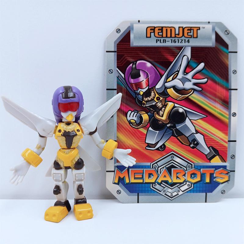 Medabots Femjet Hasbro 2001 Toy Figure, Ophalen of Verzenden, Zo goed als nieuw