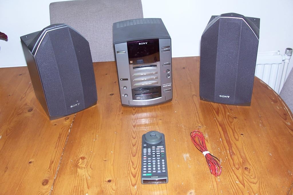SONY PMC M2 PERSONALMINI DISC SYSTEM, Audio, Tv en Foto, Luidsprekers, Ophalen, Minder dan 60 watt, Front, Rear of Stereo speakers