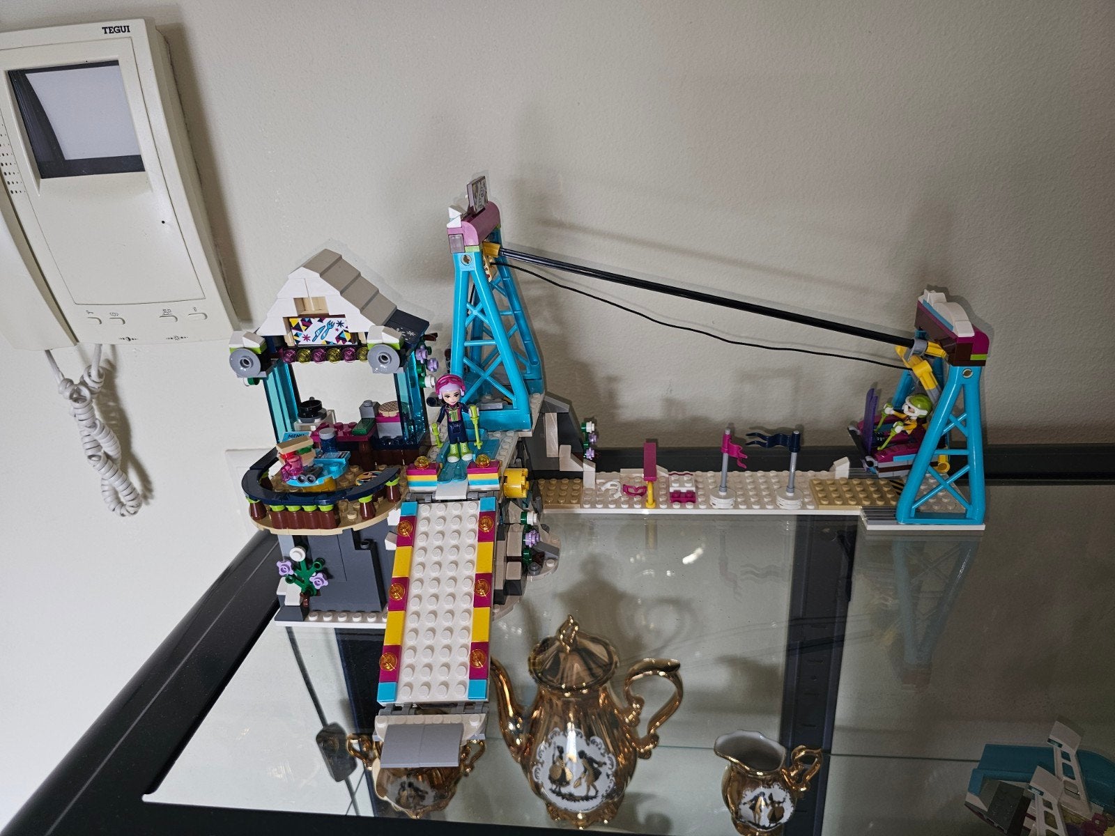 Lego friends ski resort 41324, Ophalen of Verzenden, Zo goed als nieuw