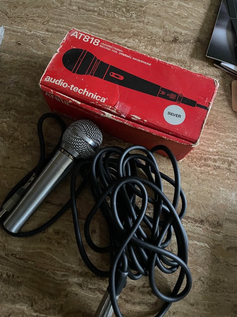 audio technica micro, Muziek en Instrumenten, Ophalen of Verzenden, Gebruikt, Zangmicrofoon