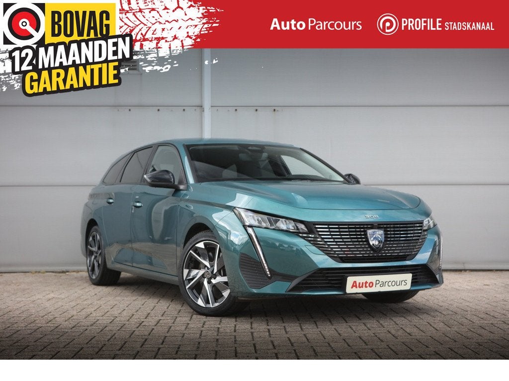 Peugeot 308 SW 1.6 PHEV 180 Allure (bj 2024, automaat), Auto's, Gebruikt, Euro 6, 4 cilinders, 150 pk