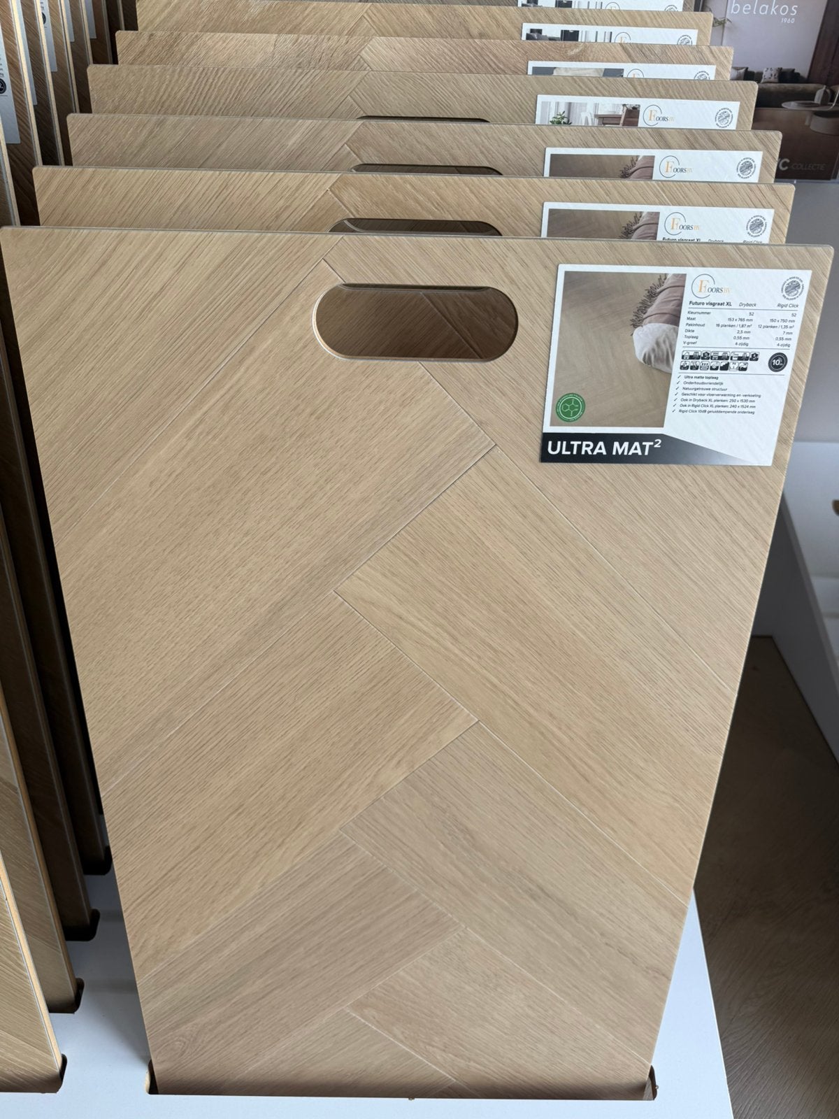 Foto 3 van PVC VISGRAAT VAN BELAKOS – GELEGD €55,- PER M²