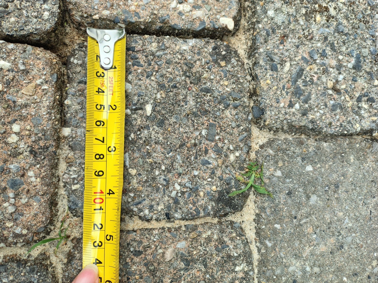 Tuin stenen 12x12 cm ong 10 a 12 m2, Ophalen, Gebruikt, Beton, Klinkers