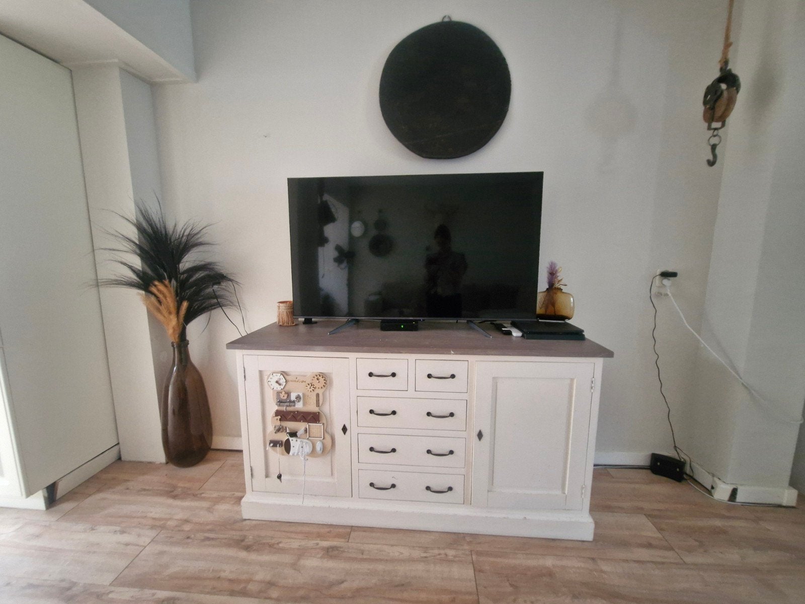 tv kast 1.60, Ophalen, Gebruikt, 25 tot 50 cm, 150 tot 200 cm