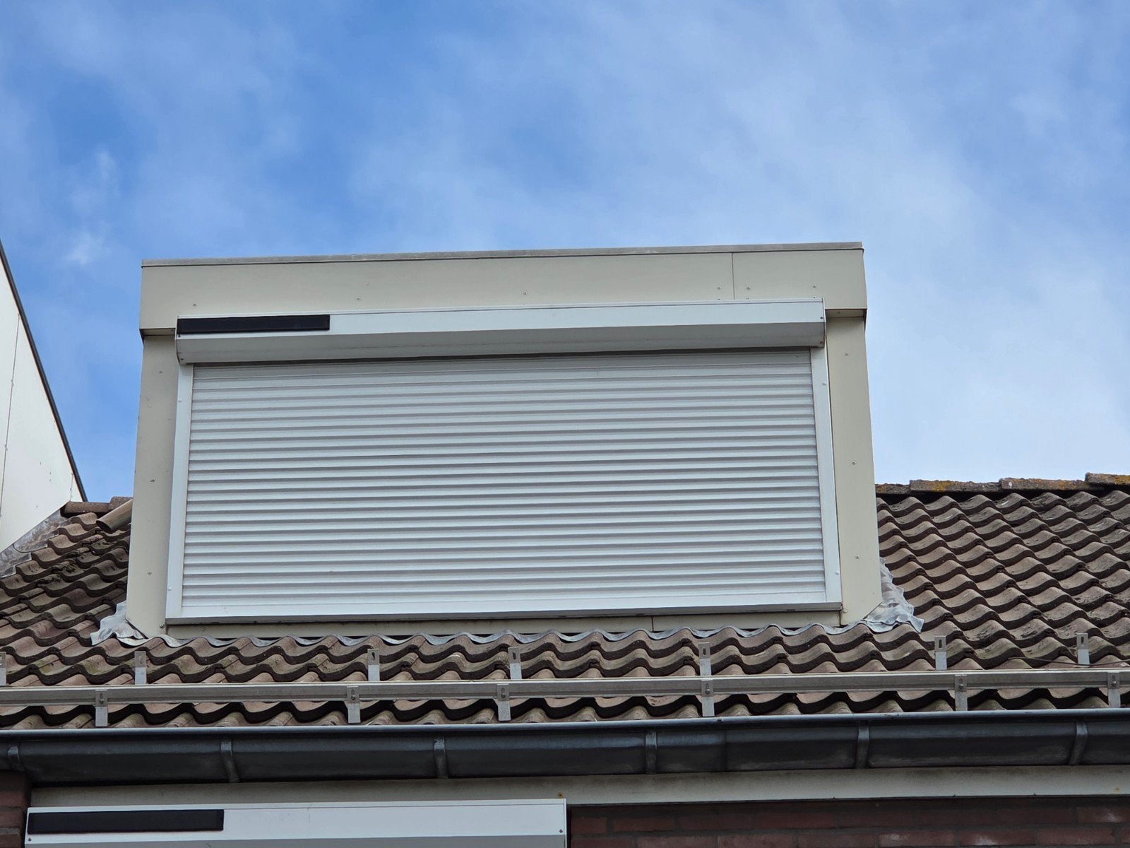 solar Rolluik - Wit, Ophalen, Gebruikt, Wit, Elektrische bediening