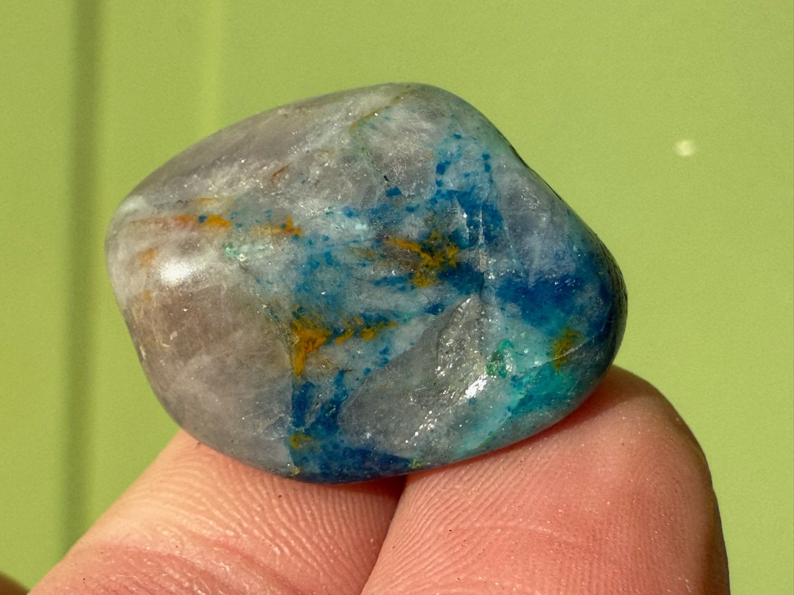Quantum Quattro broekzaksteen mineralen, Ophalen of Verzenden, Mineraal