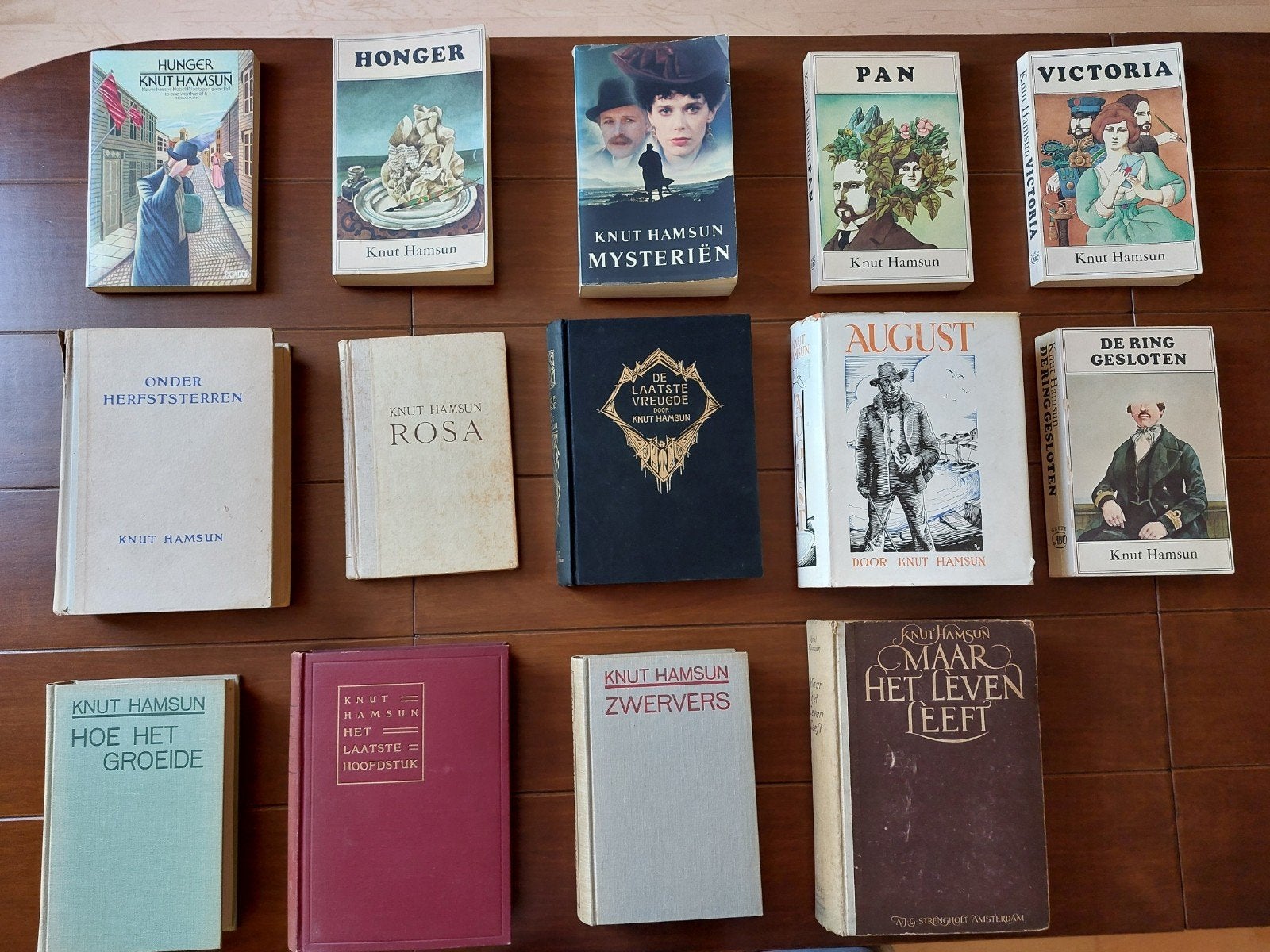 Knut Hamsun Boeken Collectie - Diverse Titels, Boeken, Verzenden, Gelezen, Knut Hamsun, Nederland
