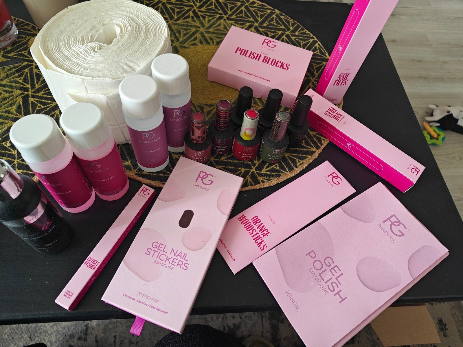Complete set voor gelnagels, Ophalen of Verzenden, Zo goed als nieuw, Overige kleuren, Handen en Nagels