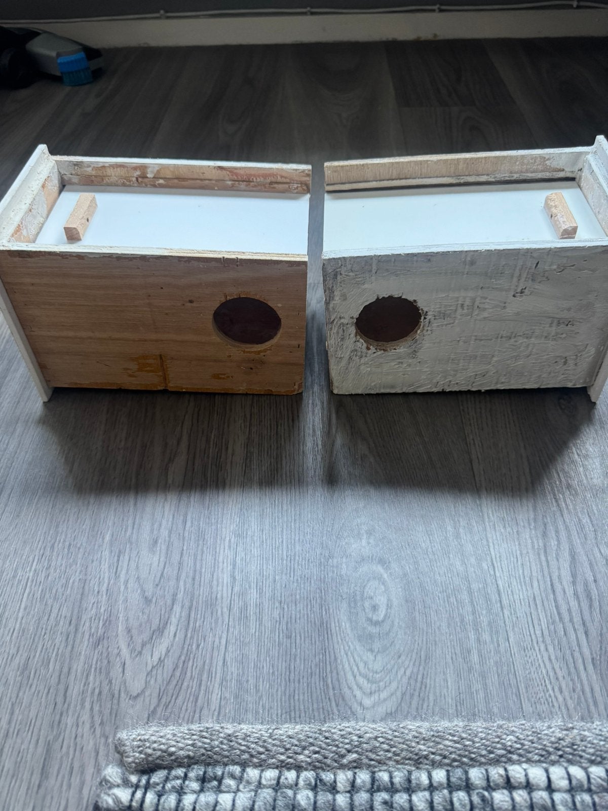 2 broedblokken, Ophalen, Gebruikt, Kooi-accessoires