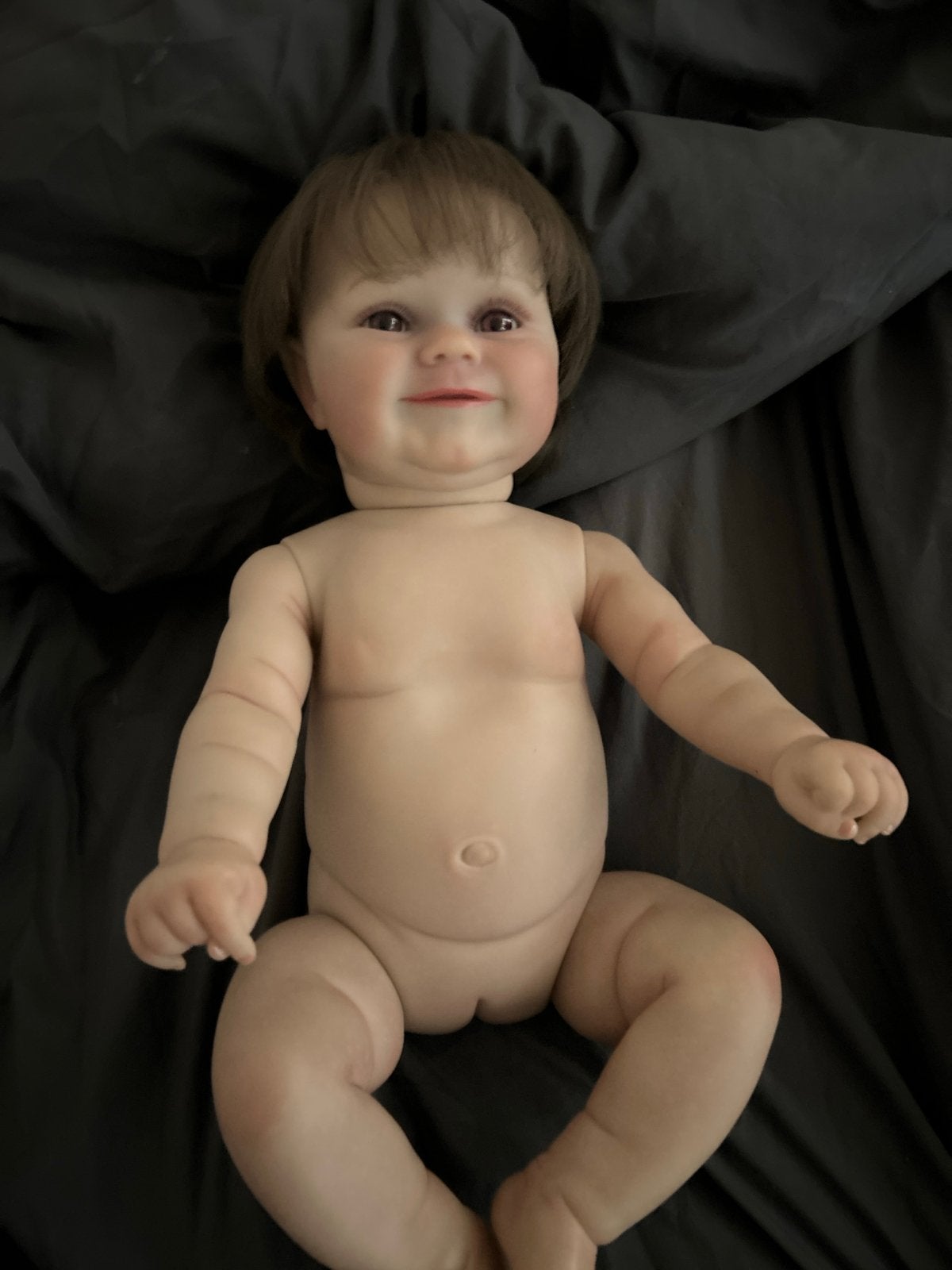 Realistische Babypop - Reborn Look, Ophalen of Verzenden, Zo goed als nieuw, Babypop