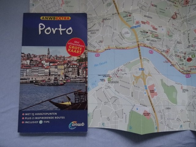 anwb extra reisgids Porto , met de grote plattegrond, Boeken, Reisgidsen, Europa, Ophalen of Verzenden, Zo goed als nieuw, Reisgids of -boek