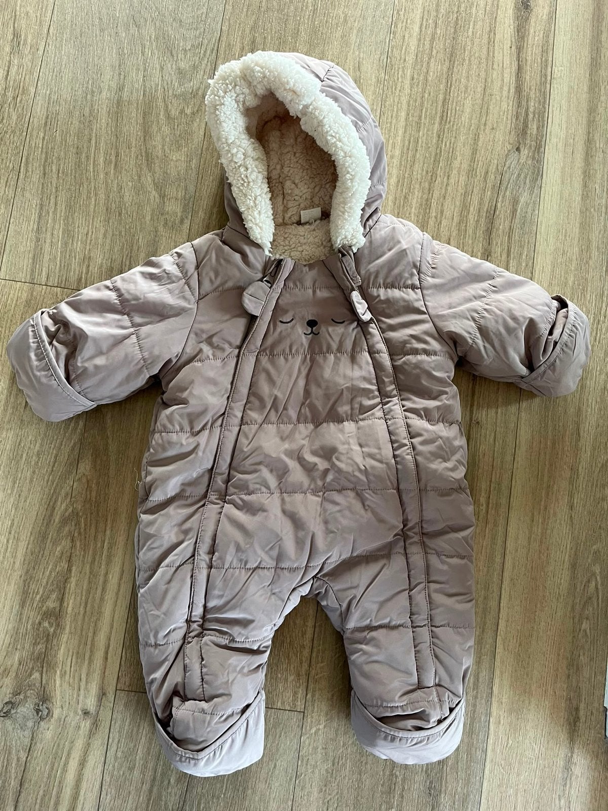 H&M gewatteerde overall/skipak maat 62, Kinderen en Baby's, Ophalen of Verzenden, Zo goed als nieuw, Jongetje of Meisje