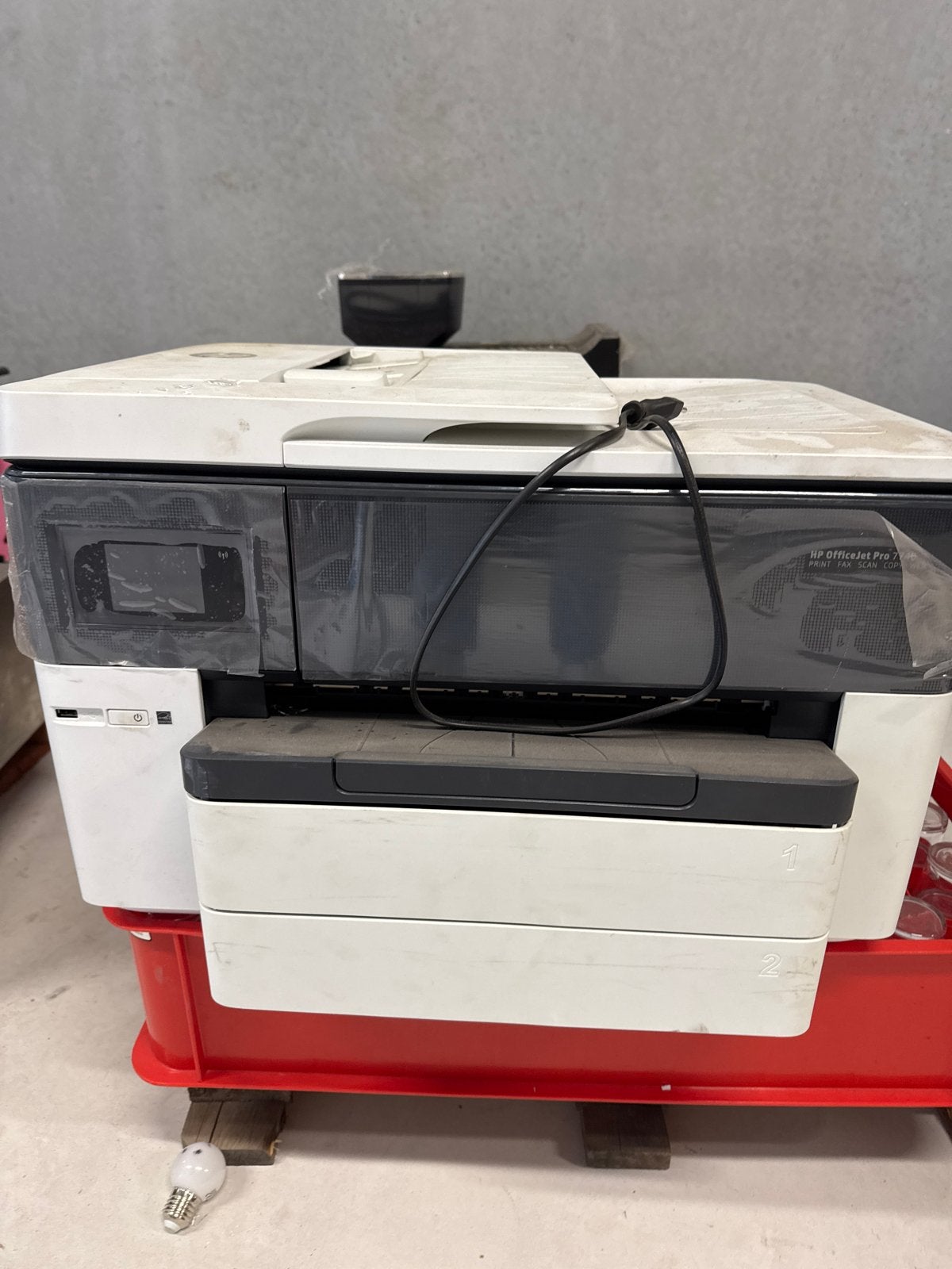 HP OfficeJet Pro 7 All-in-One Printer, Computers en Software, Gebruikt, Inkjetprinter, All-in-one, Kleur printen