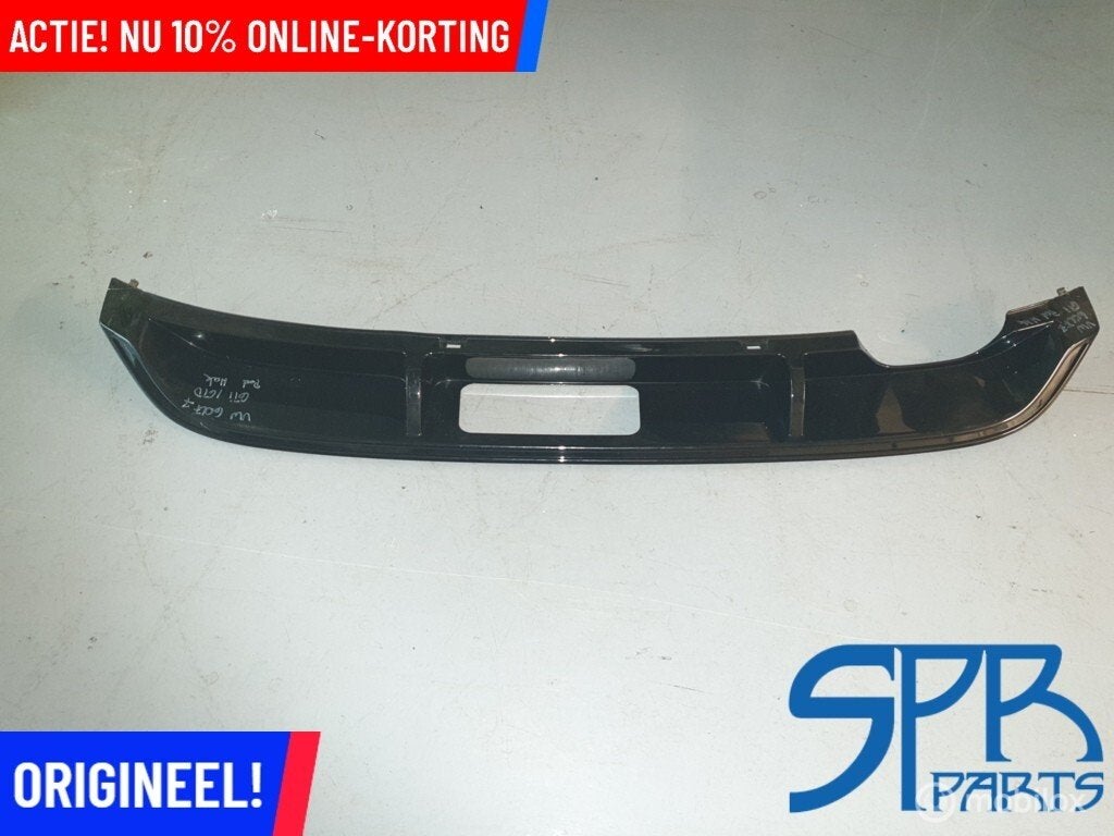 VW GOLF 7 R-LINE RLINE Diffuser achterbumper HOOGGLANS ZWART